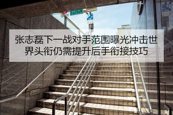 张志磊下一战对手范围曝光冲击世界头衔仍需提升后手衔接技巧